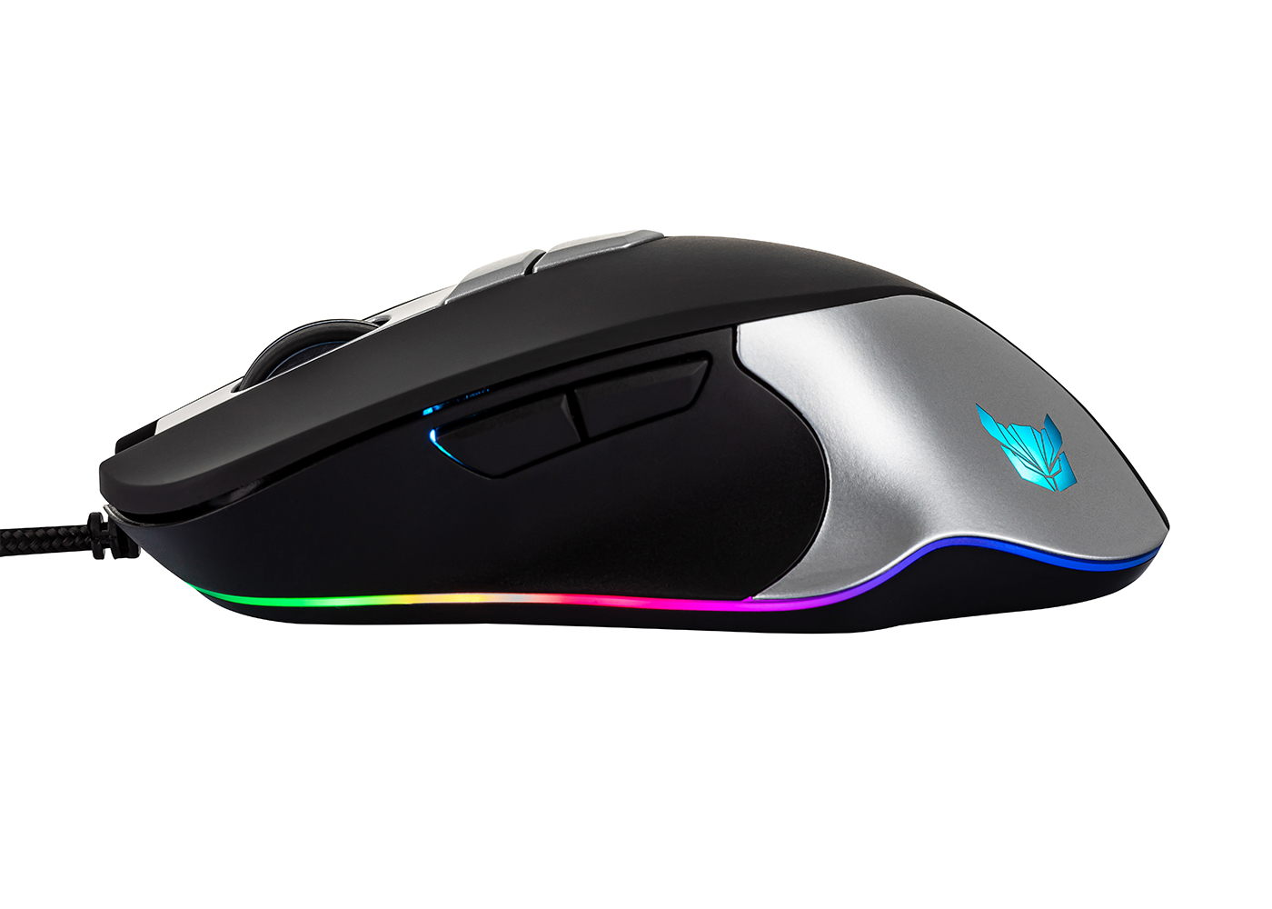 Rowl RGM-04 AVES USB Siyah RGB Aydınlatmalı 7200DPI Makrolu Gaming Oyuncu Mouse